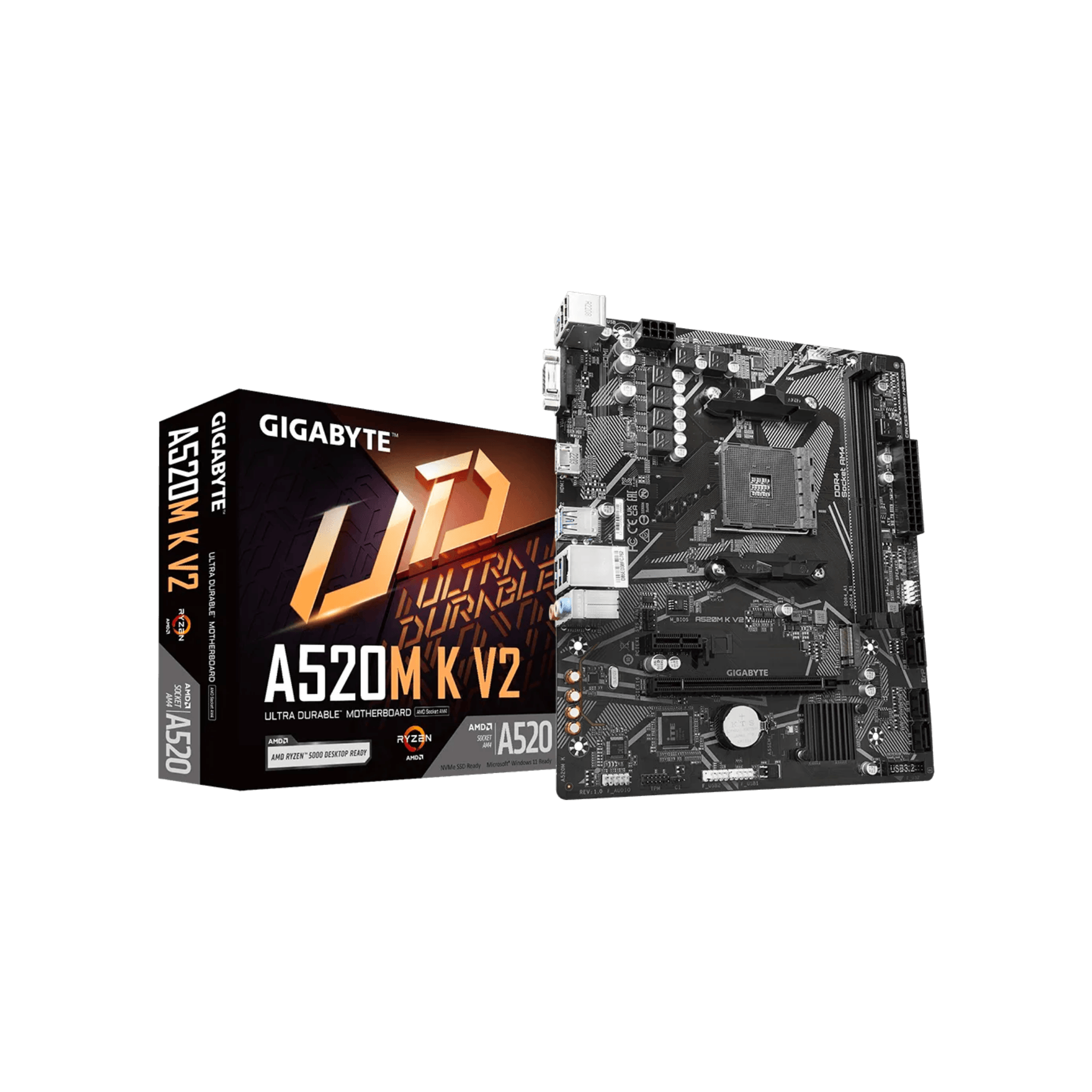 Gigabyte A520M K V2 AM4 mATX Motherboard Gigabyte A520M K V2 AM4 mATX Motherboard